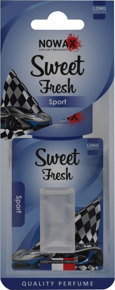 

Ароматизатор Nowax Sweet Fresh Sport 5 NX07726