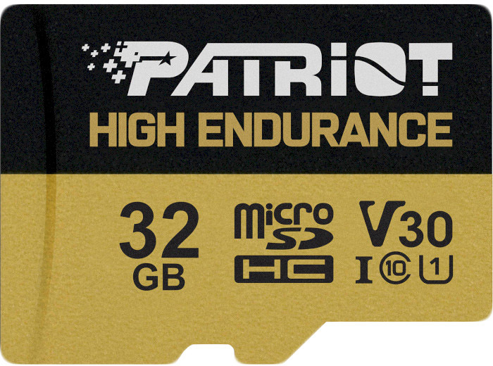 

Карта памяти Patriot High Endurance microSDHC 32 ГБ PEF32GE31MCH
