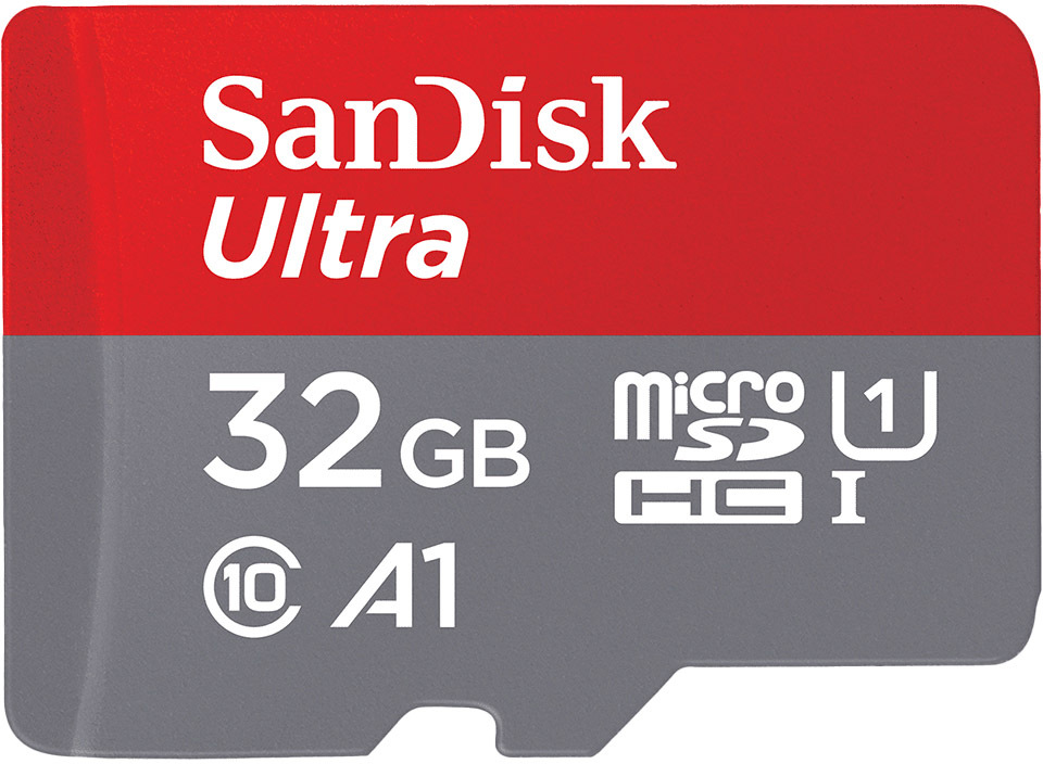 

Карта памяти SanDisk Ultra microSDHC 32 ГБ SDSQUA4-032G-GN6MN