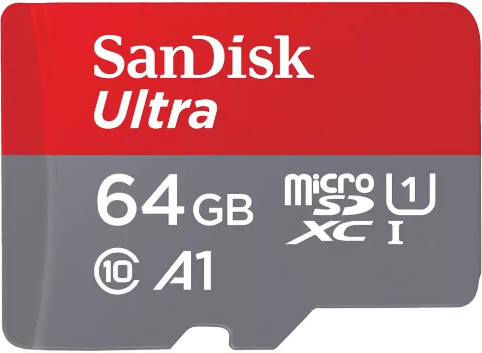 

Карта памяти SanDisk Ultra microSDXC 64 ГБ SDSQUA4-064G-GN6MN