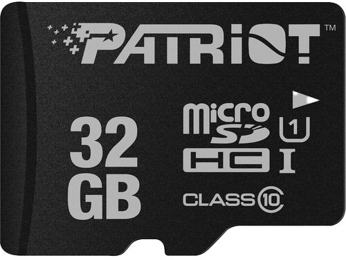 

Карта памяти Patriot LX Series microSDHC 32 ГБ PSF32GMDC10