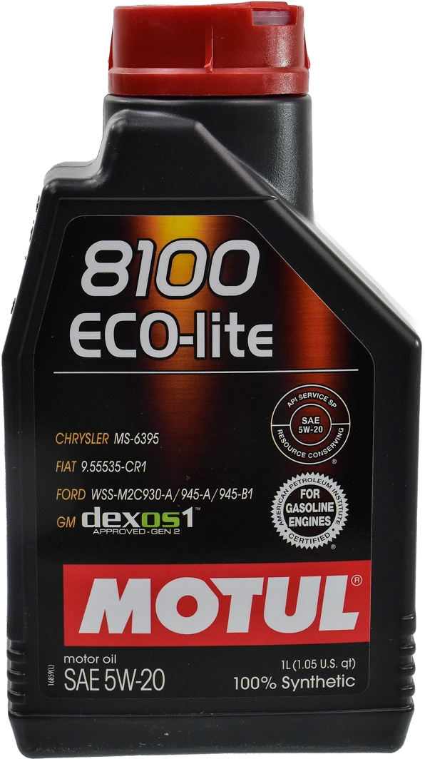 

Моторное масло Motul 8100 Eco-Lite 5W-20 синтетическое 841451