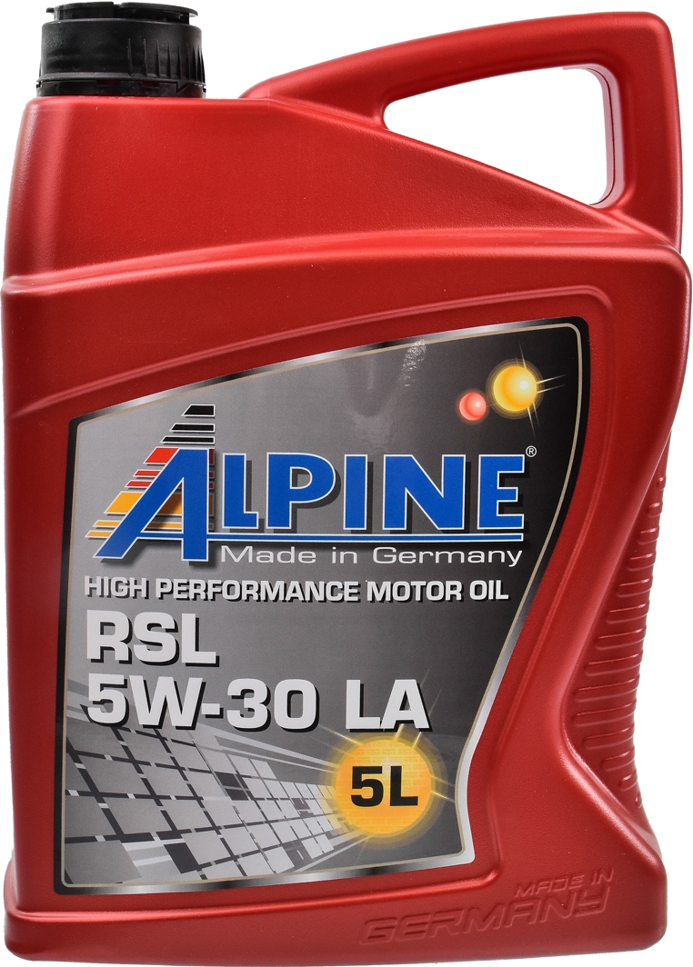 

Моторное масло Alpine RSL LA 5W-30 синтетическое 100302