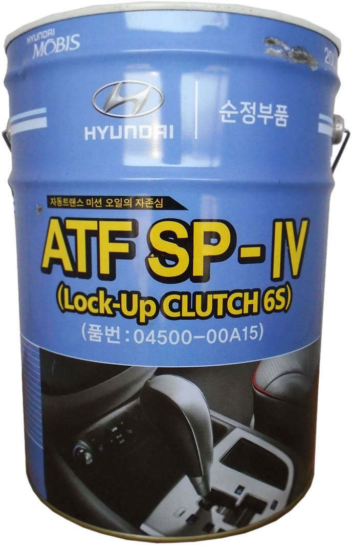 

Трансмиссионное масло Hyundai ATF SP-IV (Lock-Up CLUTCH 6S) синтетическое 0450000A15‎