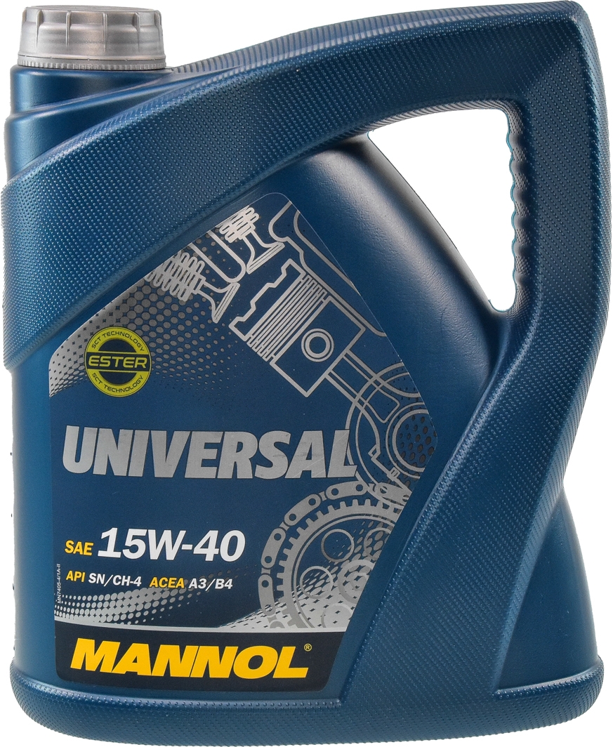 

Моторное масло Mannol Universal 15W-40 минеральное MN7405-4