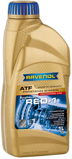 

Трансмиссионное масло Ravenol ATF RED-1 синтетическое 1211117001