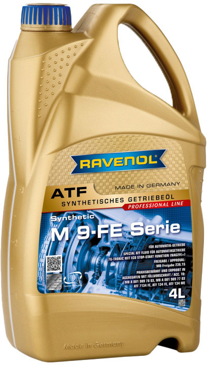 

Трансмиссионное масло Ravenol ATF M 9-FE Serie синтетическое 1211127004