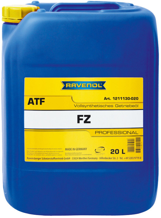 

Трансмиссионное масло Ravenol FZ синтетическое 1211130020