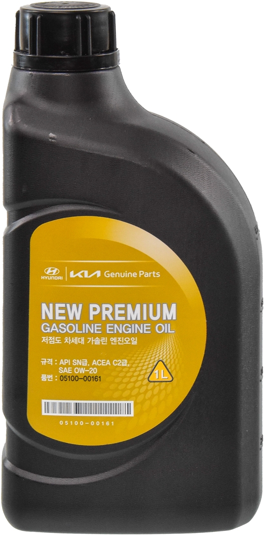 

Моторное масло Hyundai New Premium Gasoline 0W-20 синтетическое 0510000161