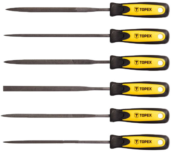 

Набор надфилей Topex 06A010 6 шт.