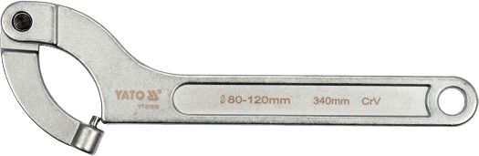 

Ключ шлицевой Yato YT-01678 I-образный 80-120 мм с шарниром