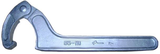 

Ключ шлицевой КЗСМИ 65110 I-образный 65-110 мм с шарниром