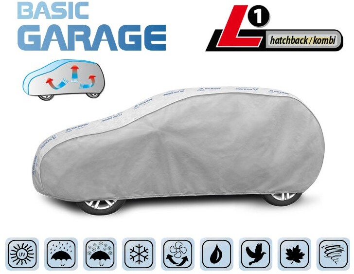 

Автомобильный тент Kegel Basic Garage 5-3956-241-3021 серый