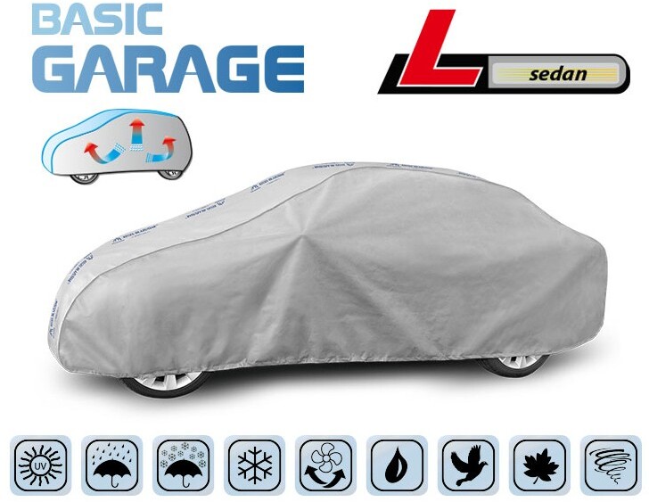 

Автомобильный тент Kegel Basic Garage 5-3963-241-3021 серый