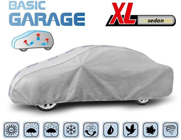 

Автомобильный тент Kegel Basic Garage 5-3964-241-3021 серый