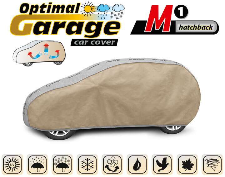 

Автомобильный тент Kegel Optimal Garage 5-4313-241-2092 серый+бежевый