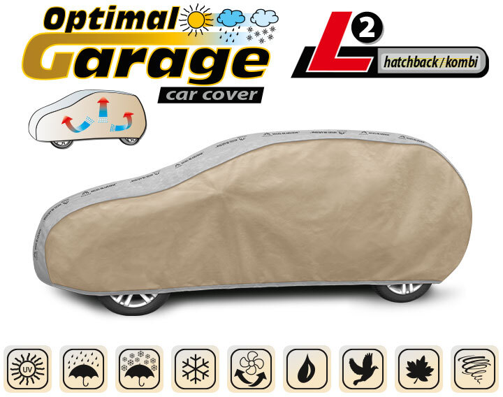 

Автомобильный тент Kegel Optimal Garage 5-4316-241-2092 серый+бежевый