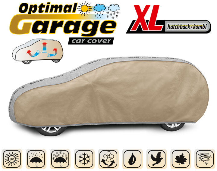 

Автомобильный тент Kegel Optimal Garage 5-4317-241-2092 серый+бежевый