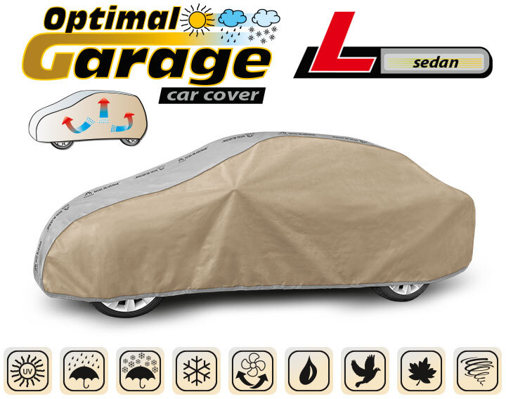 

Автомобильный тент Kegel Optimal Garage 5-4322-241-2092 серый+бежевый