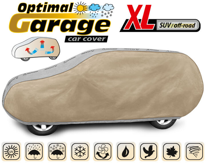 

Автомобильный тент Kegel Optimal Garage 5-4331-241-2092 серый+бежевый