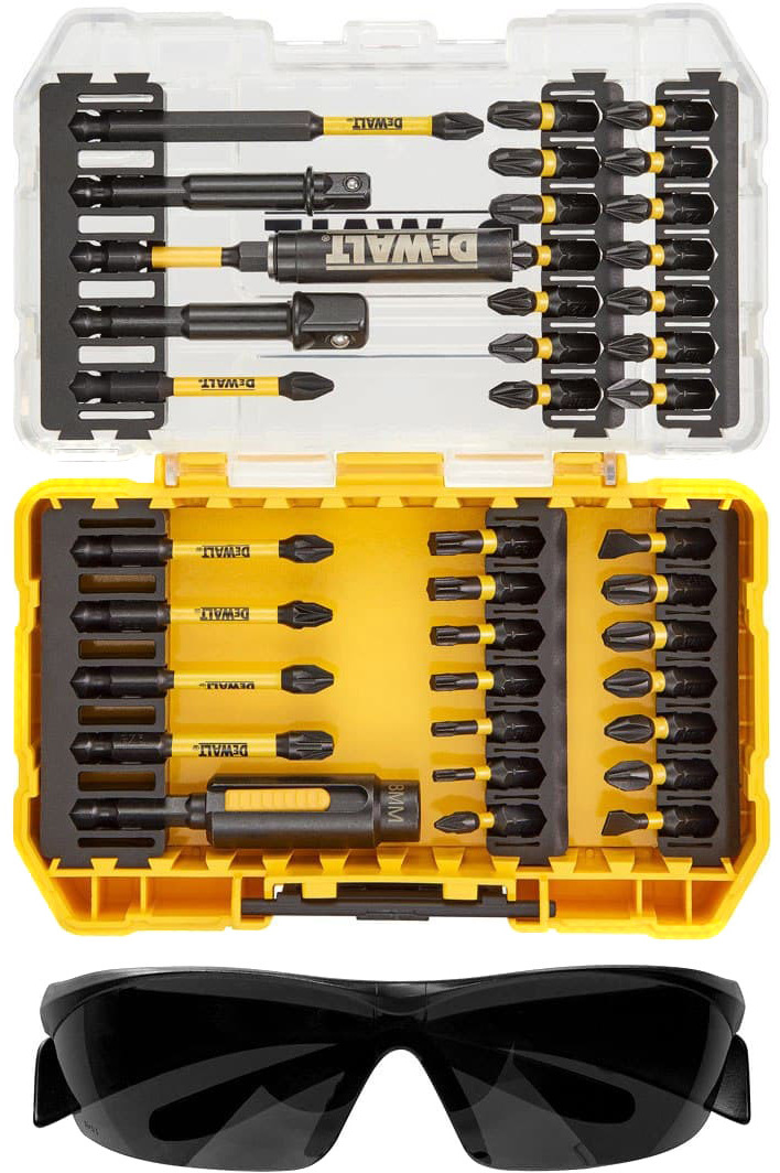 

Набор бит и торцевых головок с держателем DeWALT Extreme FlexTorq DT70740T 16 шт.