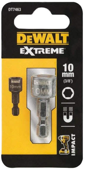 

Торцевая головка DeWALT DT7463 10 мм 1/4"