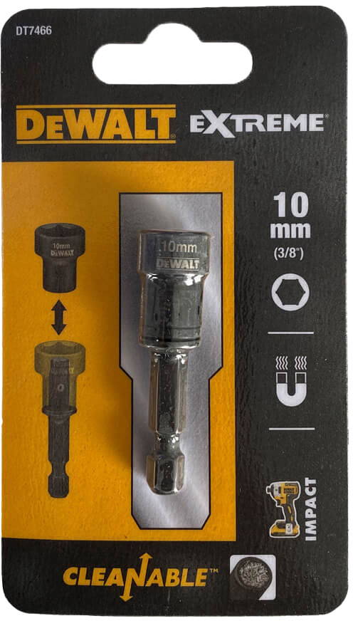 

Торцевая головка DeWALT DT7466 10 мм 1/4"