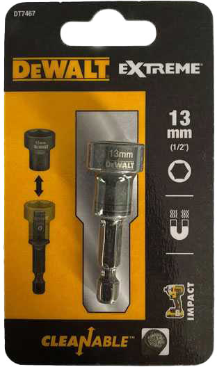 

Торцевая головка DeWALT DT7467 13 мм 1/4"