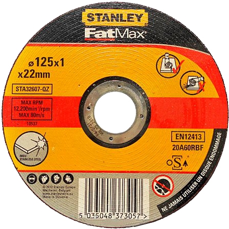

Круг отрезной Stanley FatMax STA32607-QZ 125 мм