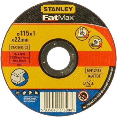 

Круг отрезной Stanley FatMax STA32632 115 мм