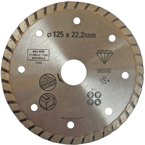 

Круг отрезной Stanley FatMax STA38217 125 мм