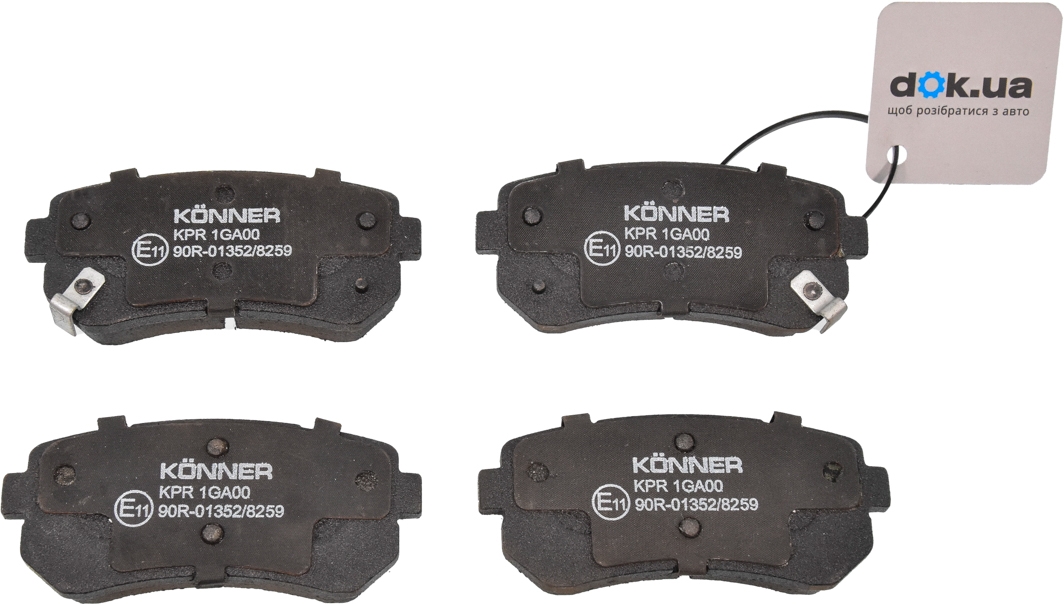 

KONNER-KOREA kpr1ga00 Тормозные колодки
