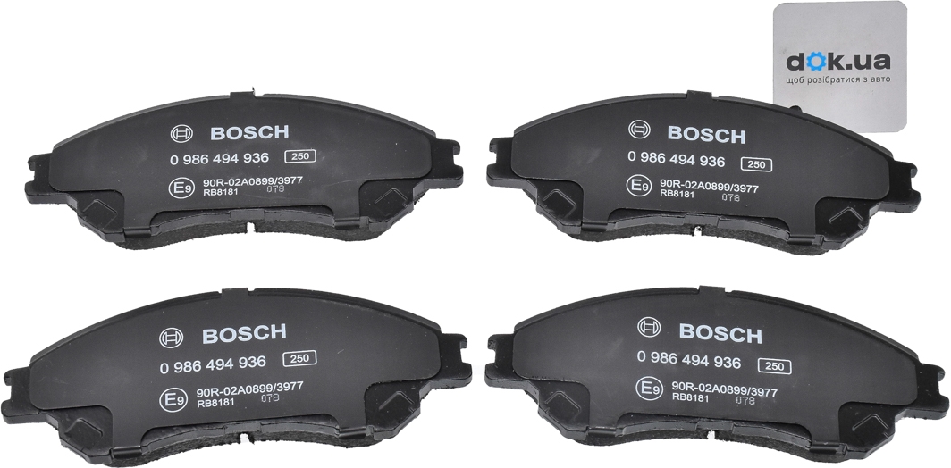 

Bosch 0986494936 Тормозные колодки