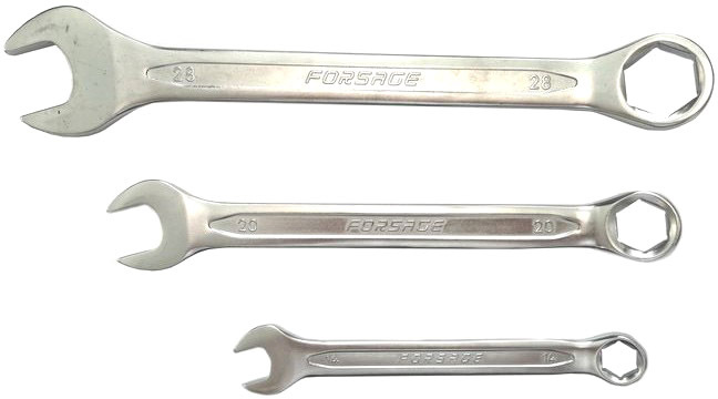 

Ключ рожково-накидной Forsage F-75512H I-образный 12 мм