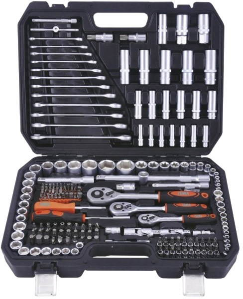

Набор инструментов ISMA 38841 1/2", 3/8", 1/4", 5/16" 216 шт.