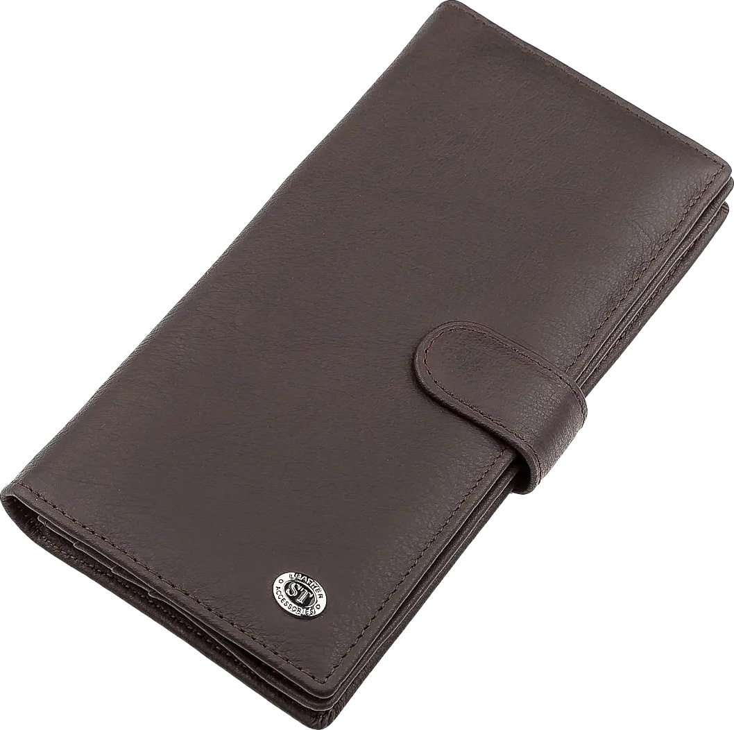 

Портмоне-органайзер ST Leather 18366 без логотипа авто цвет коричневый