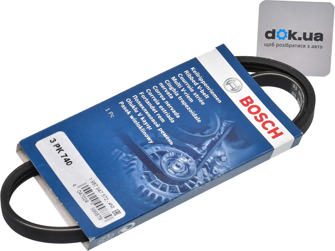 

Bosch 1987947572 Поликлиновой ремень