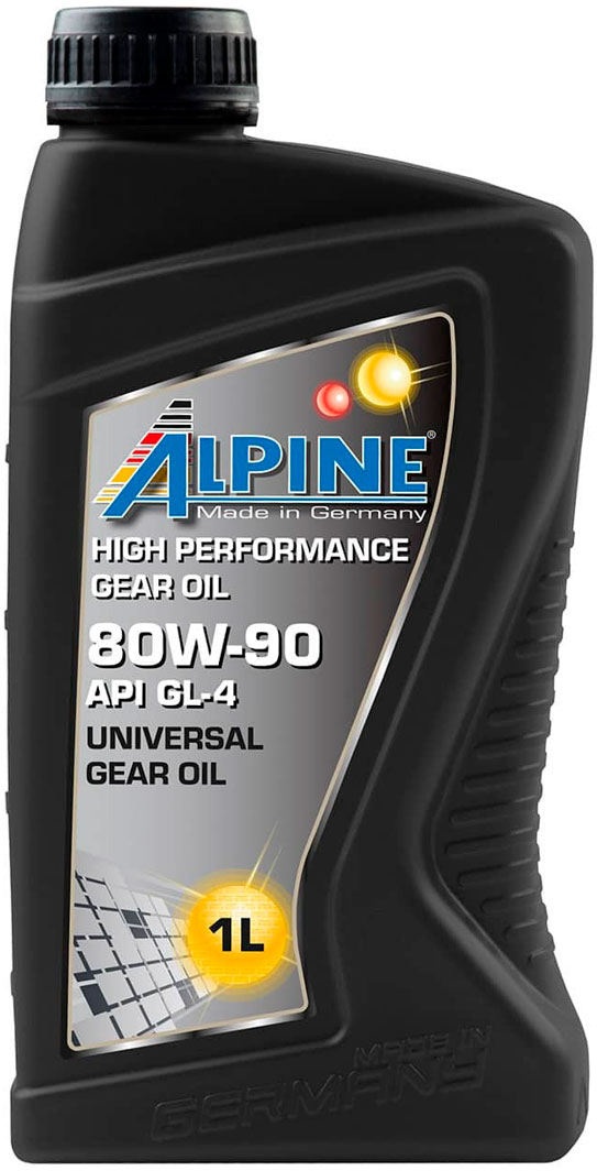 

Трансмиссионное масло Alpine High Performance Gear Oil GL-4 80W-90 полусинтетическое 0100681