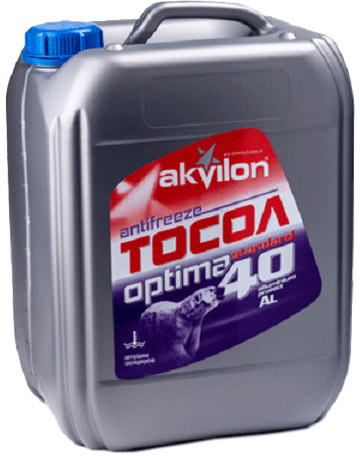 

Готовый антифриз Akvilon Тосол Optima Standard 40 G11 синий -35 °C AKVILONTOSOLOPTIM10KG