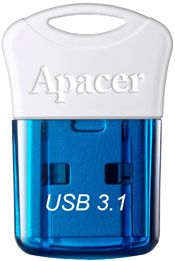 

Флешка Apacer AH157 16 ГБ AP16GAH157U-1