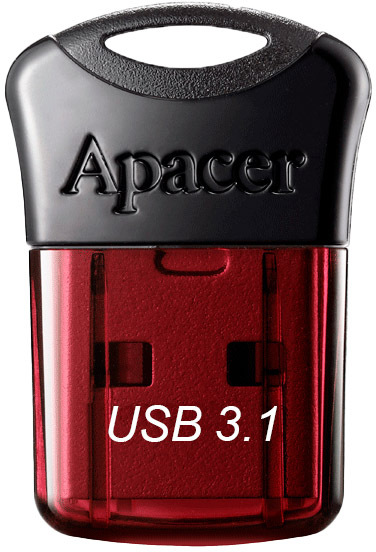 

Флешка Apacer AH157 16 ГБ AP16GAH157R-1