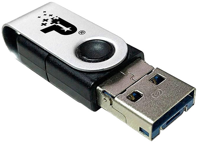 

Флешка Patriot Trinity Black 32 ГБ PEF32GTRI3USB
