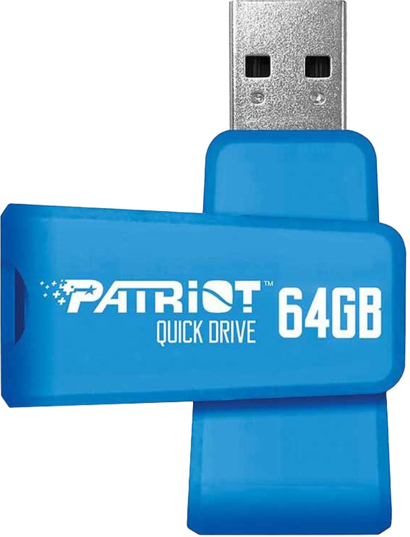 

Флешка Patriot Quick Drive 64 ГБ PSF64GQDBL3USB