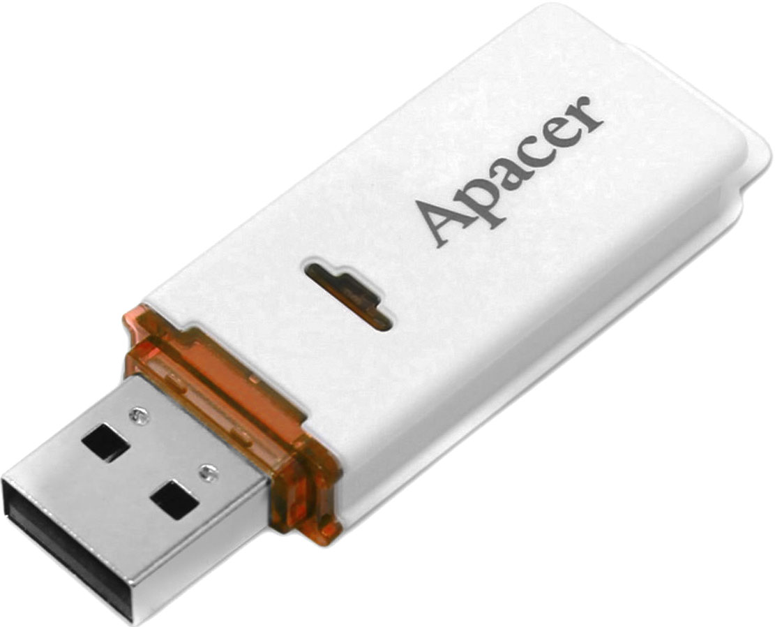 

Флешка Apacer AH223 White 64 ГБ AP64GAH223W-1