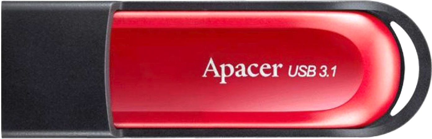 

Флешка Apacer AH326 Black 64 ГБ AP64GAH25AB-1