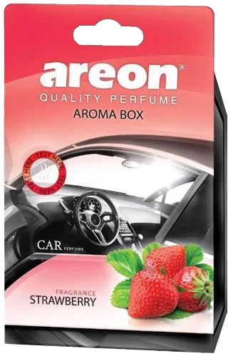 

Ароматизатор Areon Aroma Box Strawberry 70 г ABC04-10702