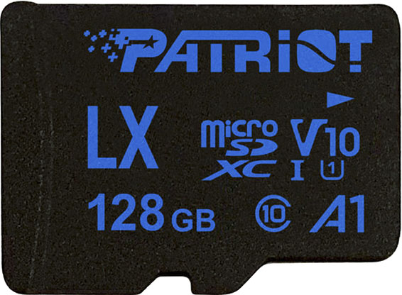 

Карта памяти Patriot LX Series microSDXC 128 ГБ PSF128GLX11MCX