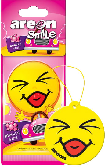 

Ароматизатор Areon Smile Bubble Gum ASD12