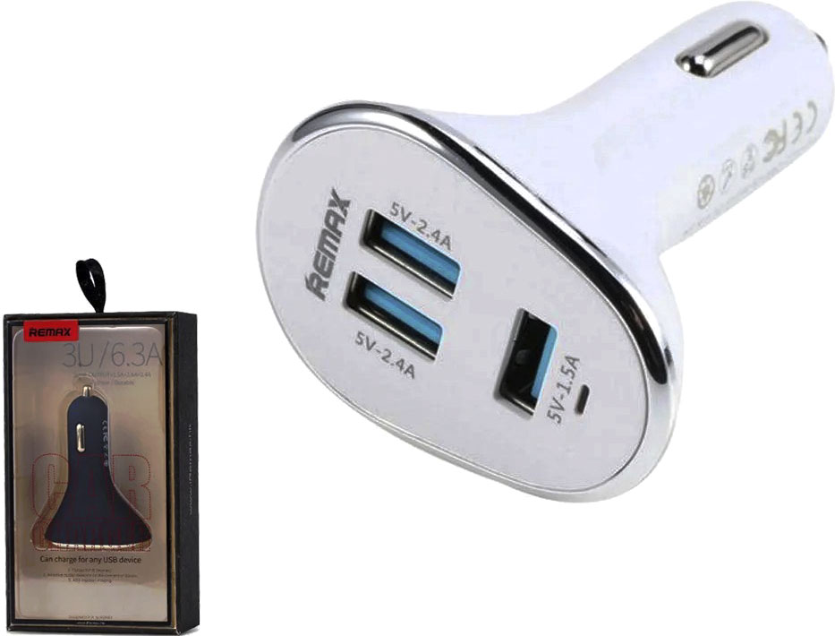 

USB переходник на прикуриватель Remax RCC302 2000000056005