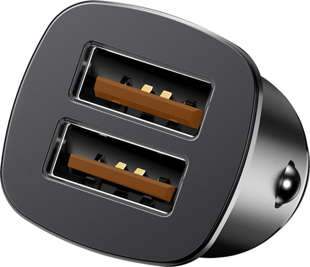 

USB зарядка в авто Baseus Square CCALL-DS01